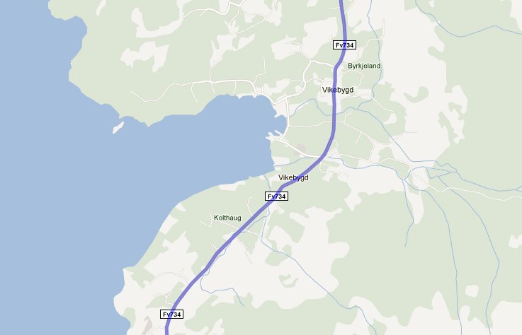 Vil ha utgreiing av fylkesvegen gjennom Vikebygd