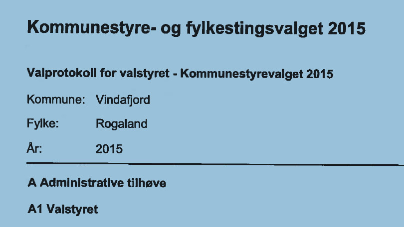 Tala bakom tala i Vindafjord